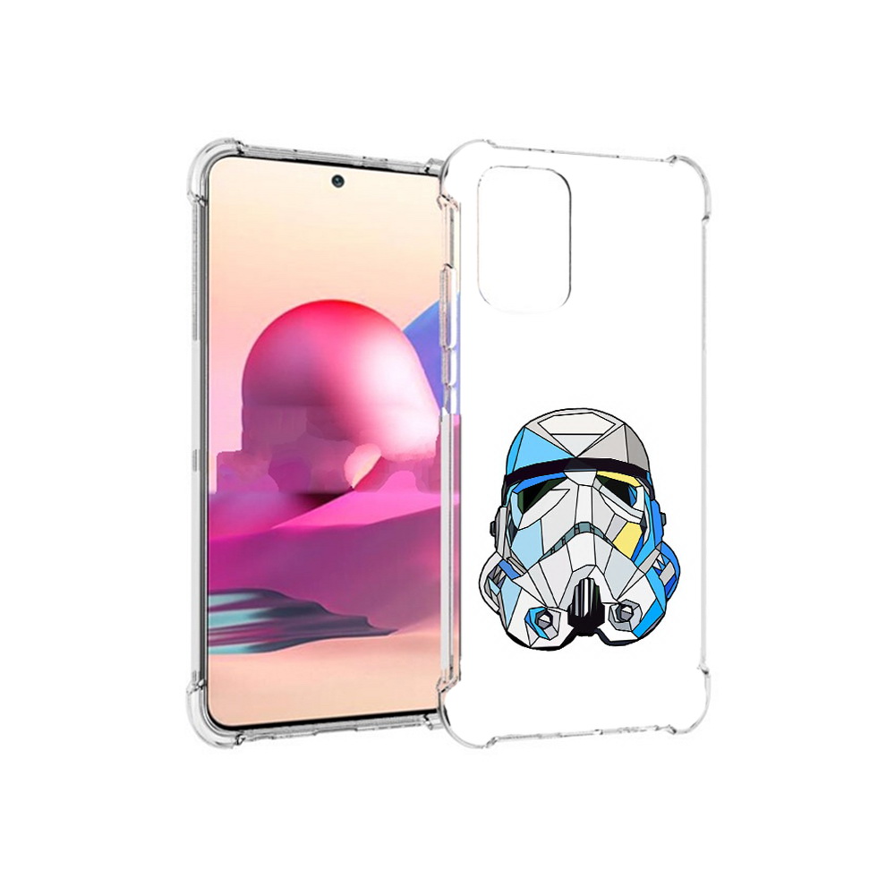 

Чехол MyPads Tocco для Xiaomi Redmi Note 10S star wars дарт вейдер (PT158704.257.22), Прозрачный, Tocco