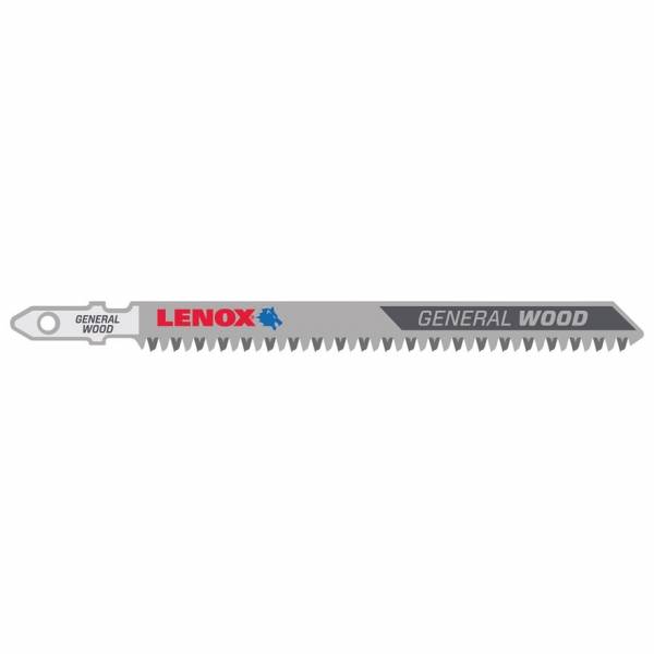 Пилка для лобзика Lenox 1991478, по дереву, B482T, 114мм, 3 шт