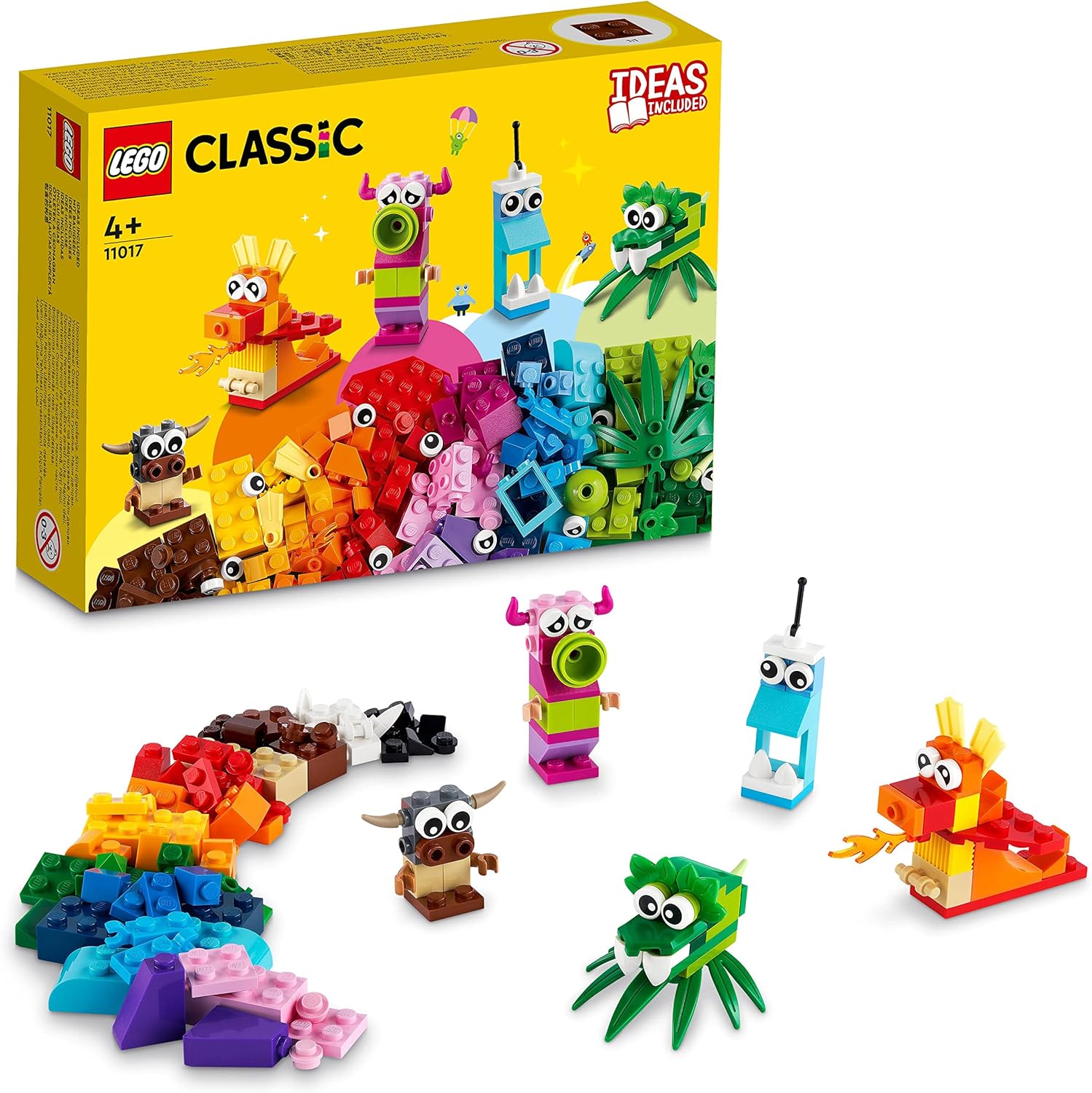 Конструктор LEGO Classic Creative Monster 11017