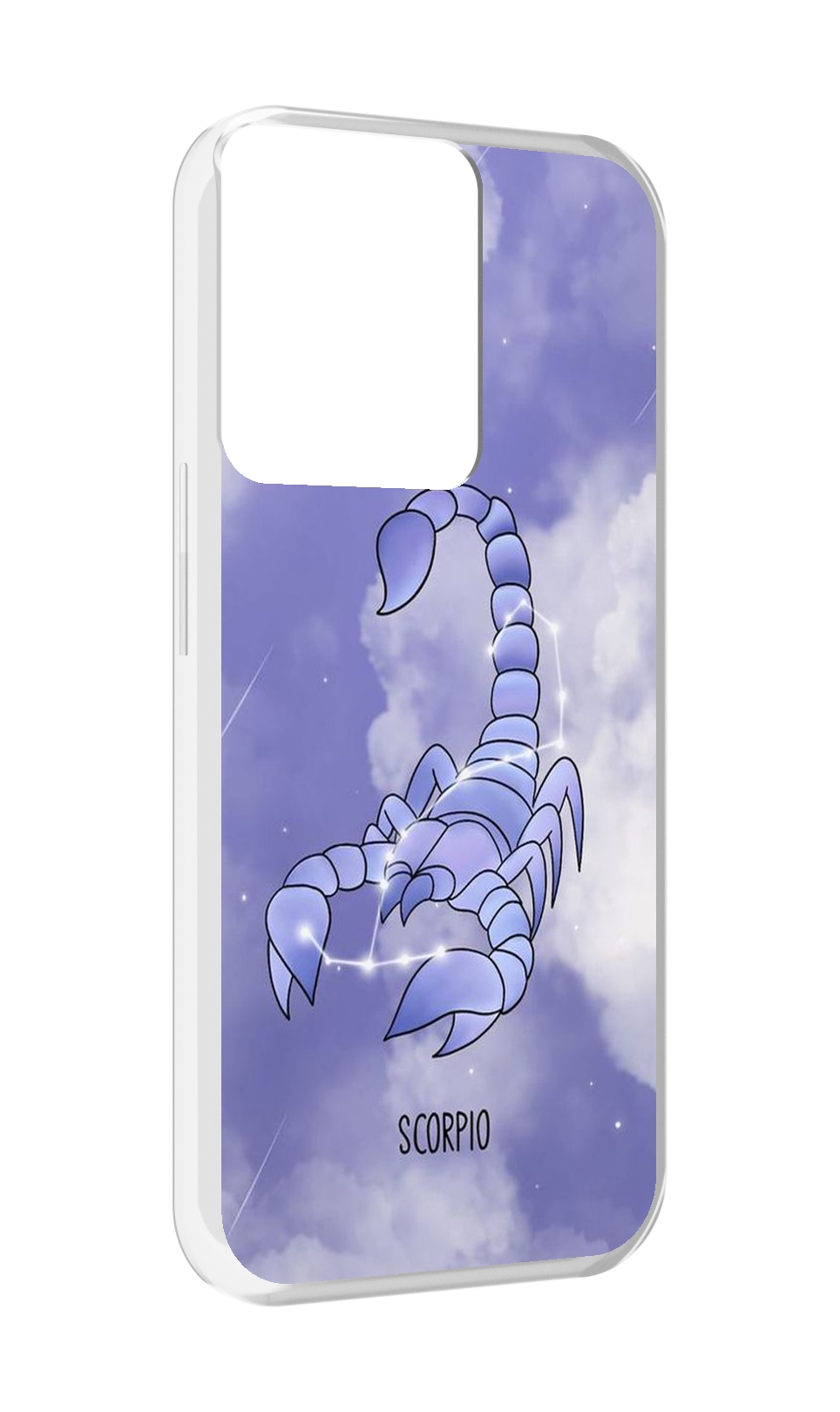 Чехол MyPads знак зодиака скорпион 2 для OPPO Reno 8
