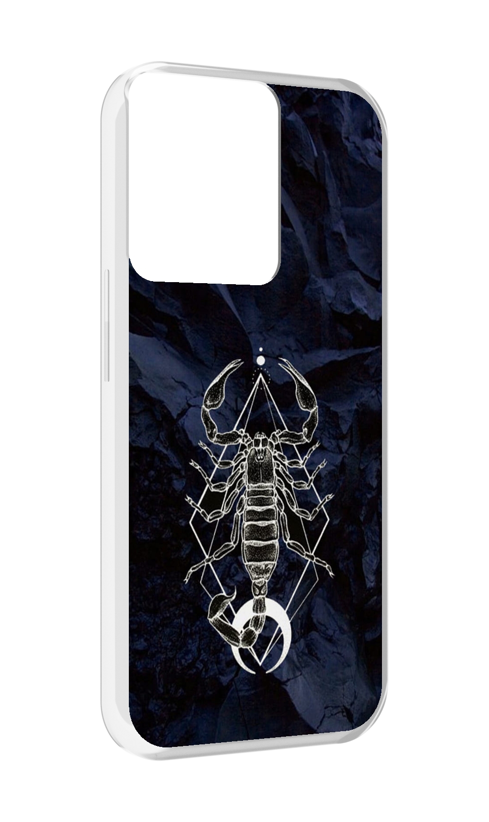 

Чехол MyPads знак зодиака скорпион 3 для OPPO Reno 8, Прозрачный, Tocco