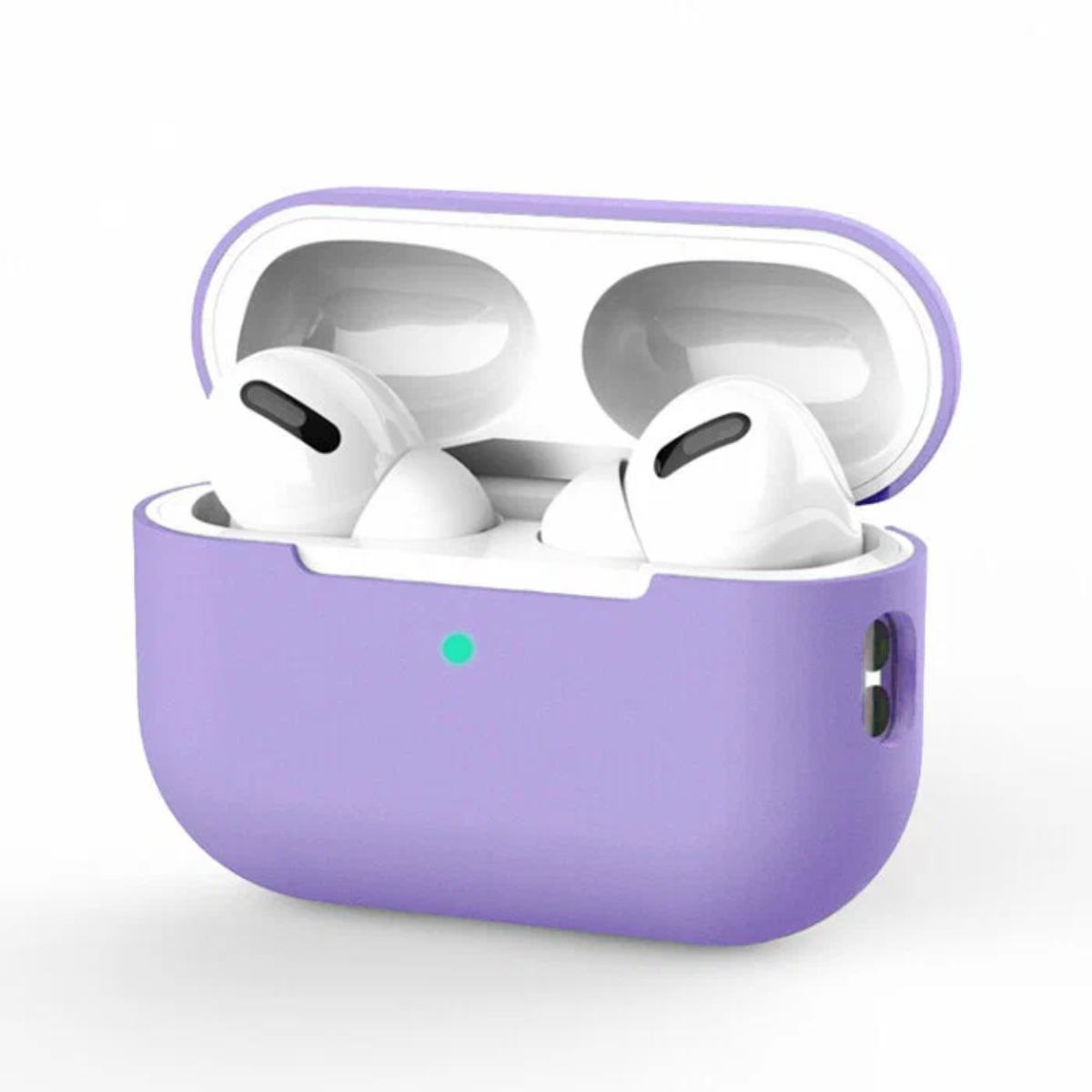 

Силиконовый чехол для Apple AirPods Pro, лавандовый, Фиолетовый