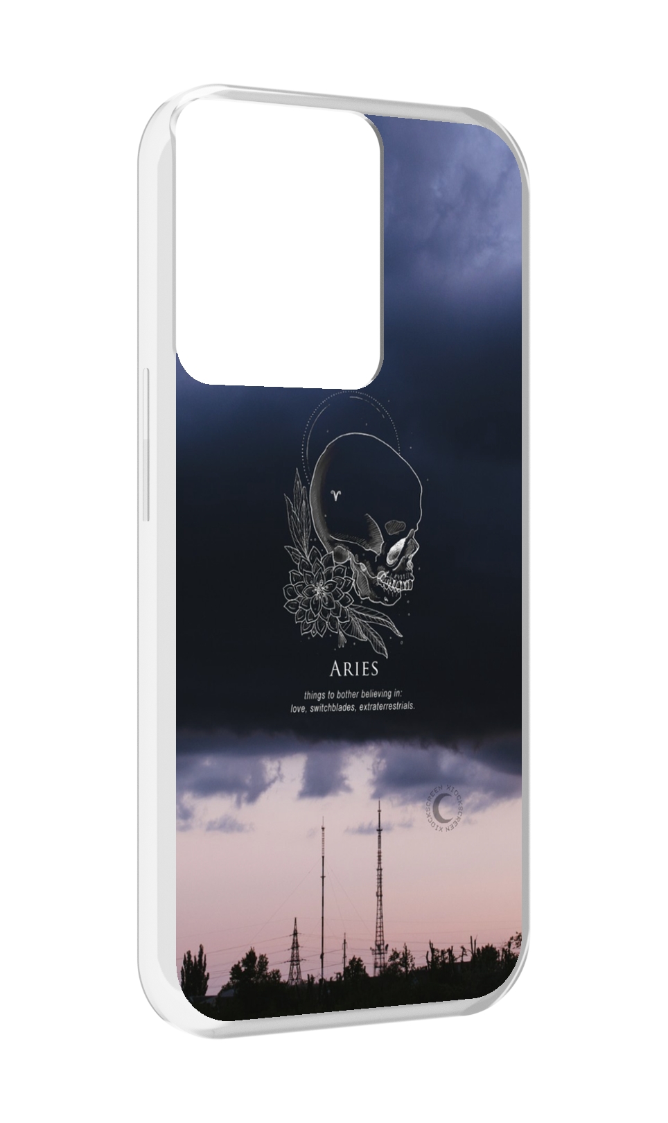

Чехол MyPads знак-зодиака-овен-4 для OPPO Reno 8, Прозрачный, Tocco