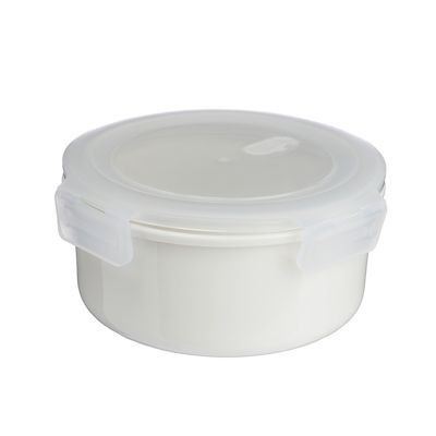 

Ivlev Chef Элеганс Салатник с крышкой, 650мл, 15,5х7,5см, фарфор, Белый, 824567