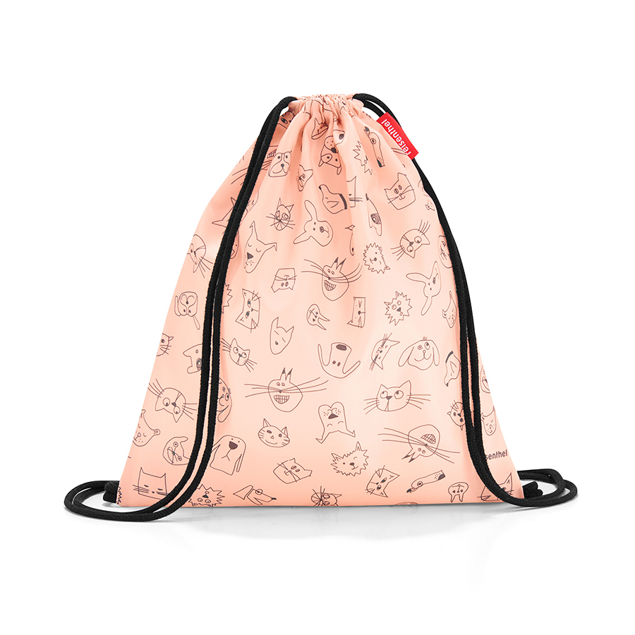 фото Мешок для обуви reisenthel mysac cats and dogs rose