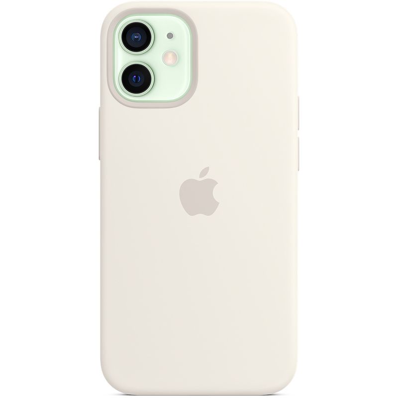 

Клип-кейс Apple Silicone Case with MagSafe для iPhone 12 mini Белый