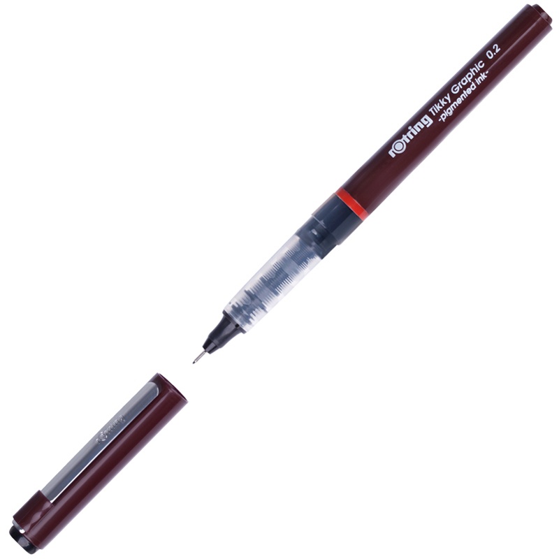 

Rotring "Tikky Graphic", черная, 0,2 мм
