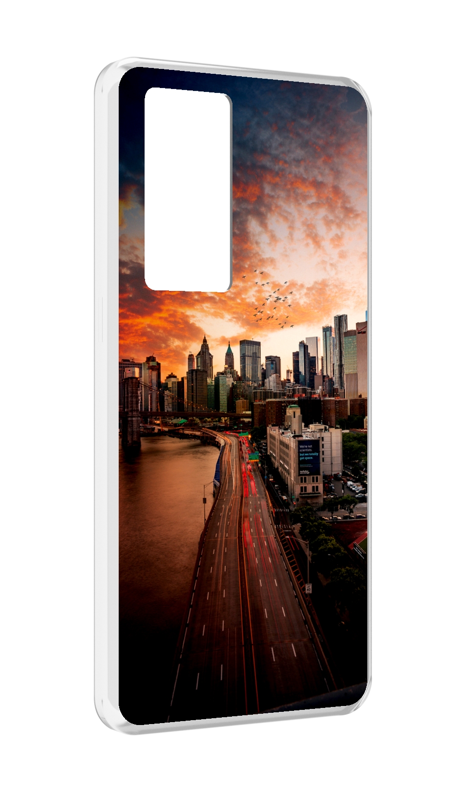 

Чехол MyPads американский город фото для Realme GT Master Explorer Edition, Прозрачный, Tocco