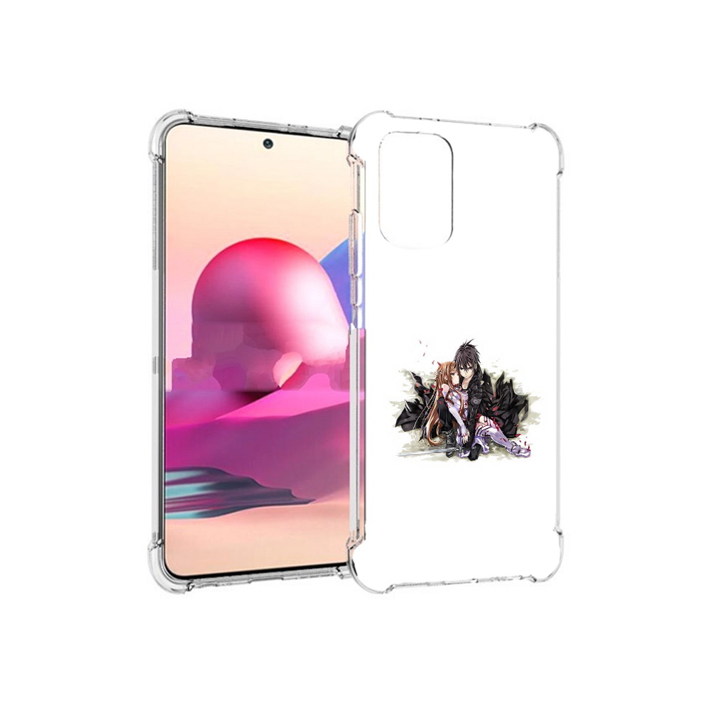 

Чехол MyPads Tocco для Xiaomi Redmi Note 10S аниме асуна (PT158704.257.222), Прозрачный, Tocco