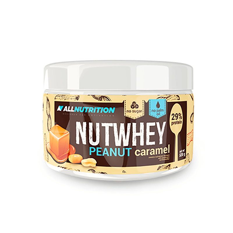 

Арахисовая паста с карамелью Allnutrition Nutwhey 500 г, Nutwhey