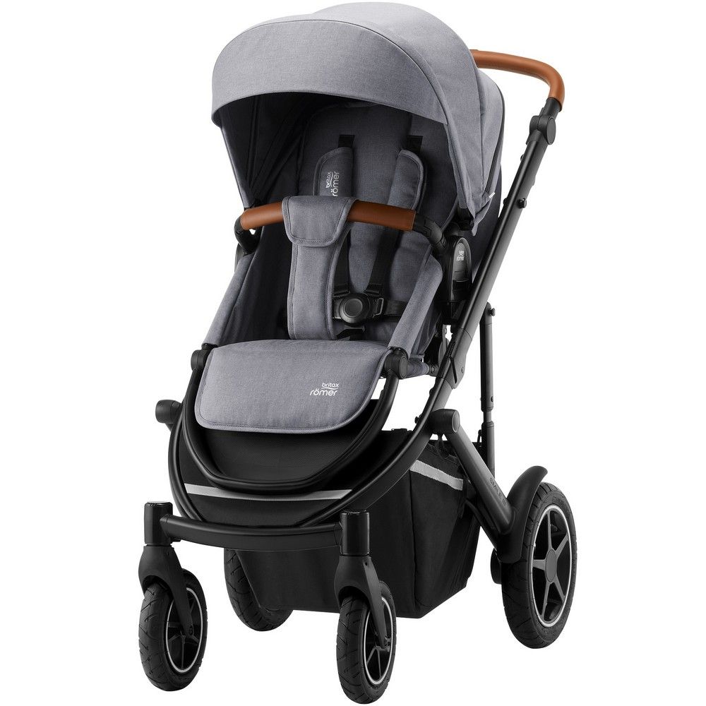 фото Коляска прогулочная britax roemer (бритакс рёмер) smile iii frost grey, brown 2000032761