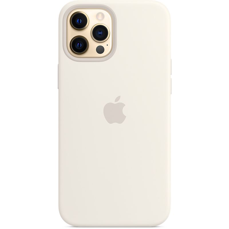 

Клип-кейс Apple Silicone Case with MagSafe для iPhone 12 Pro Max Белый
