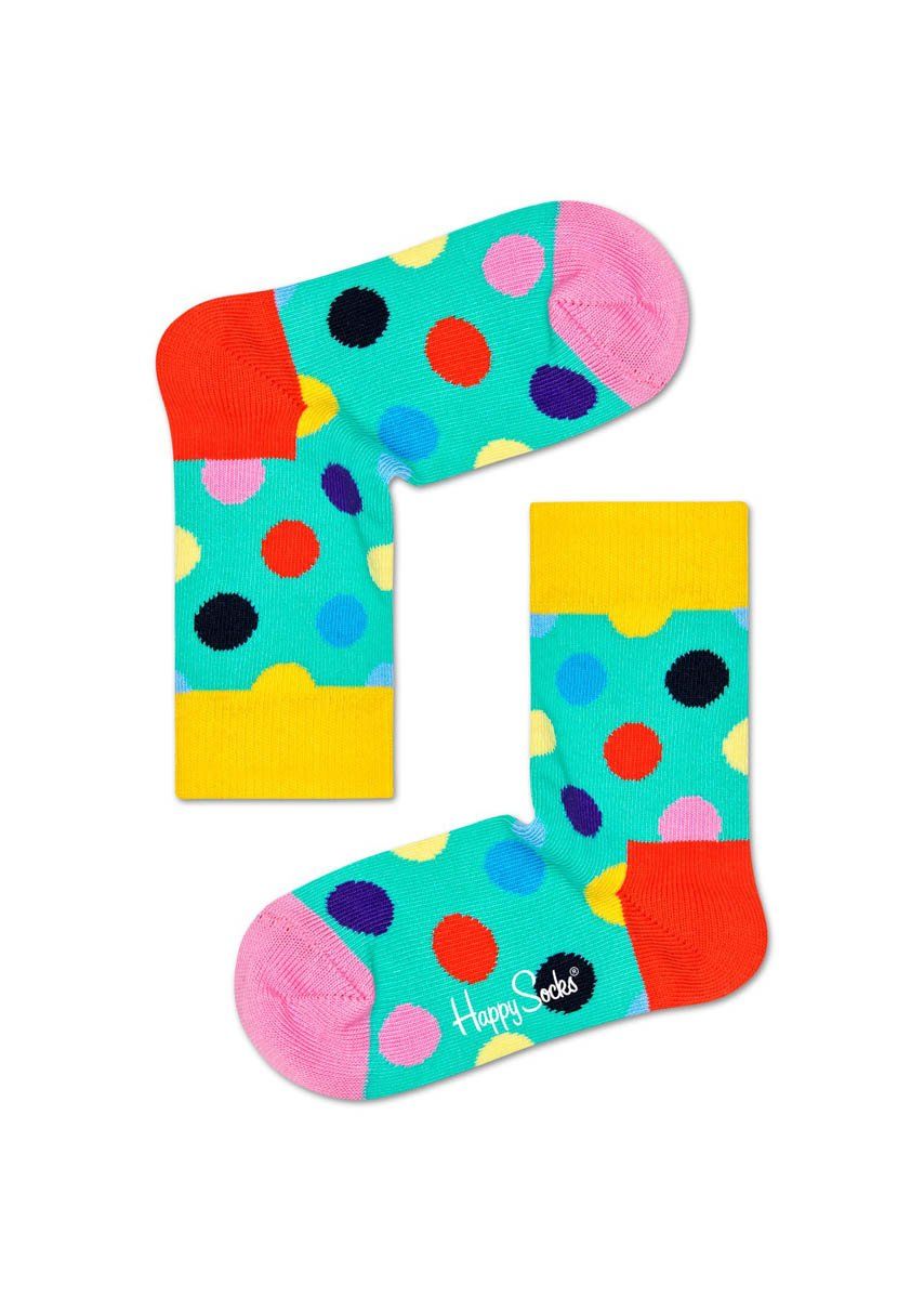 

Носки детские Happy socks Kids Big Dot Sock KBDO01 цв. разноцветный р. 20, Kids Big Dot Sock KBDO01