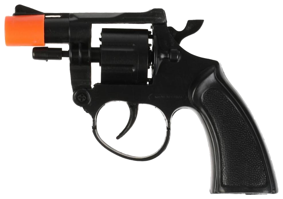 Револьвер игрушечный для стрельбы пистонами ИГРАЕМ ВМЕСТЕ в кор.2x120шт