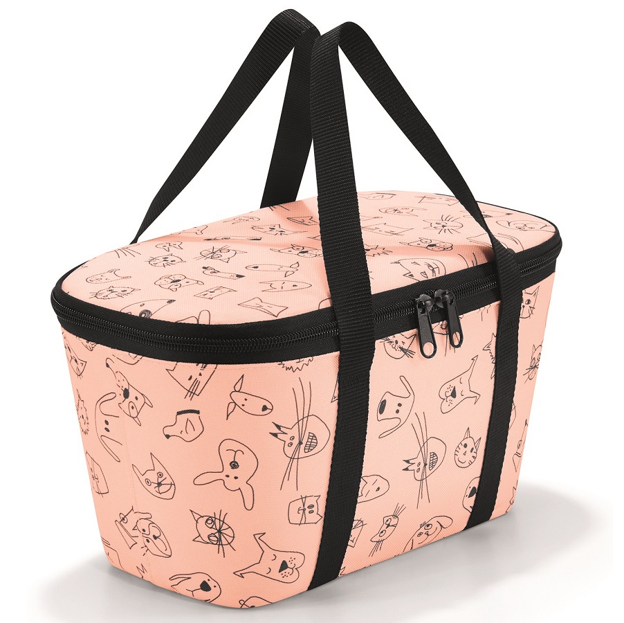 

Термосумка детская Coolerbag XS cats and dogs rose