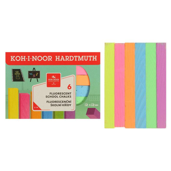 

KOH-I-NOOR 6 шт, прямоугольные, флуоресцентные