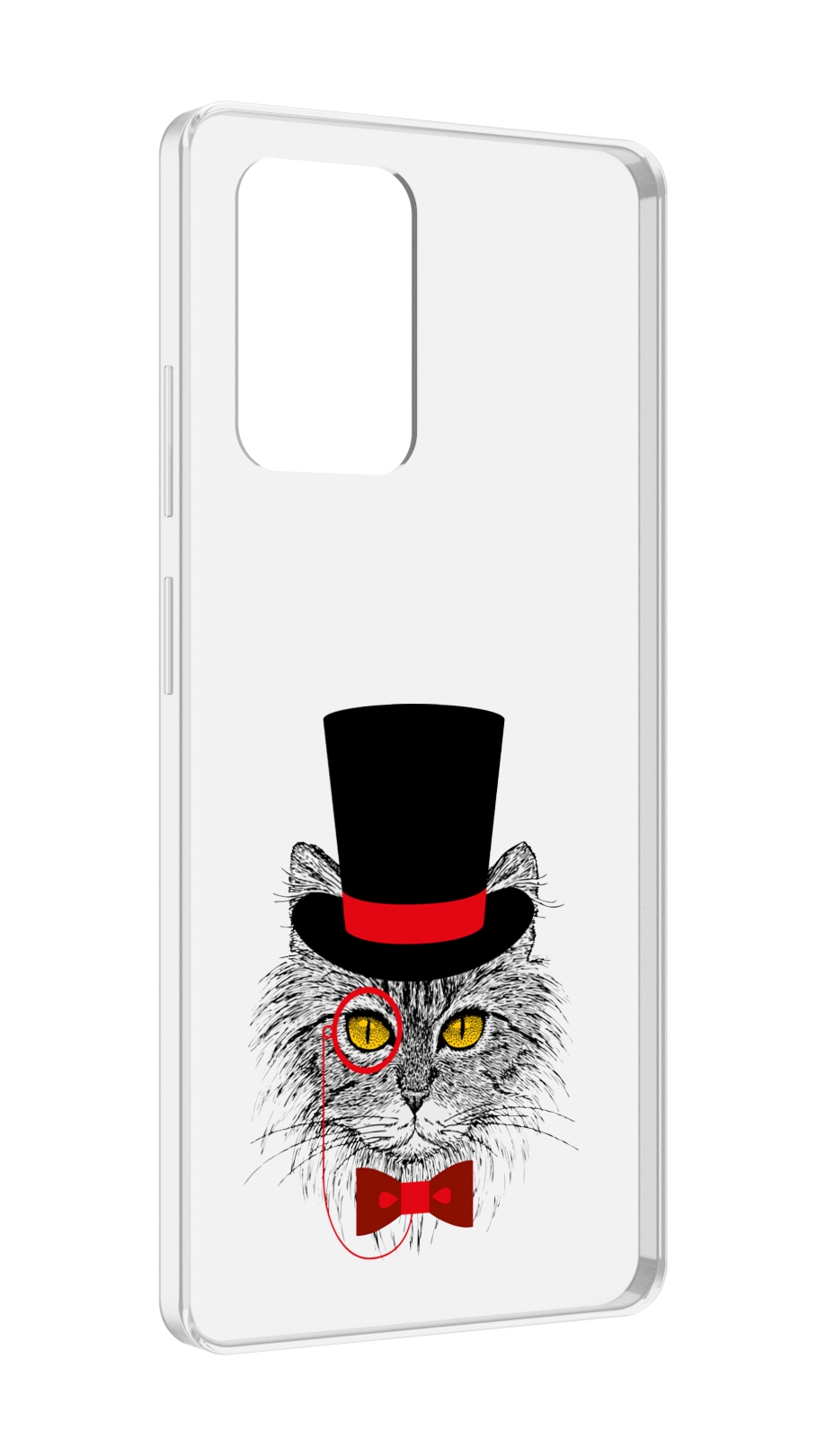 

Чехол MyPads кот в шляпе для ZTE Blade V40 Pro, Tocco