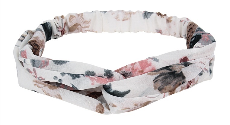 

Повязка на голову Daniele Patrici A34176 белая, коричневая, 1 шт, Белый;коричневый, A34176