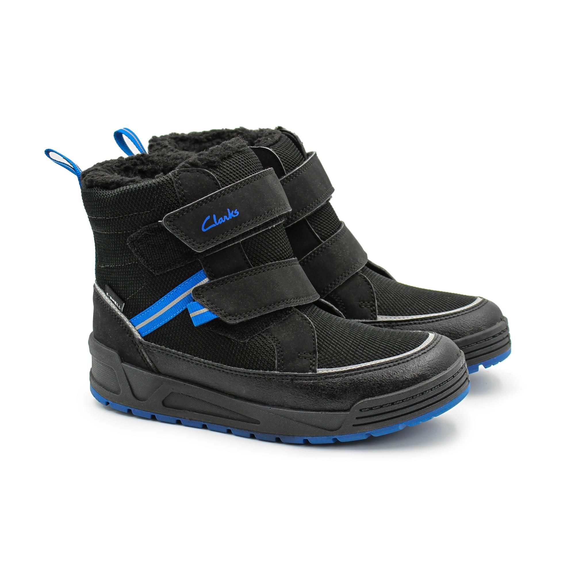 Ботинки Clarks Jumper Jump K 26153579 цв. черный р. 30