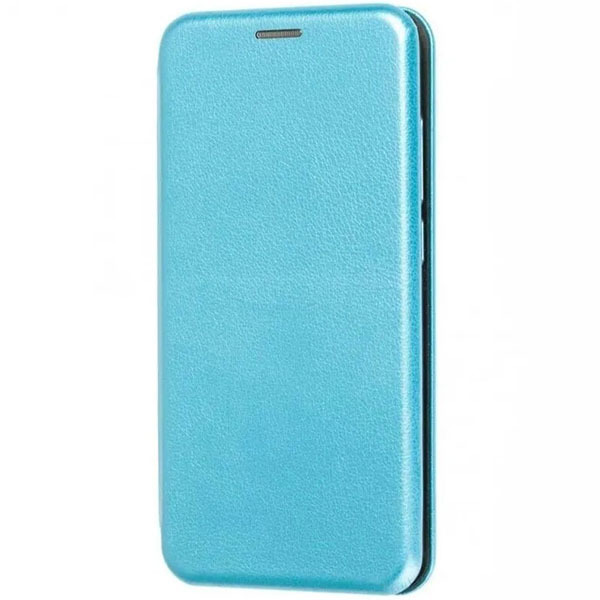 фото Чехол книжка для realme c25s fashion case голубой