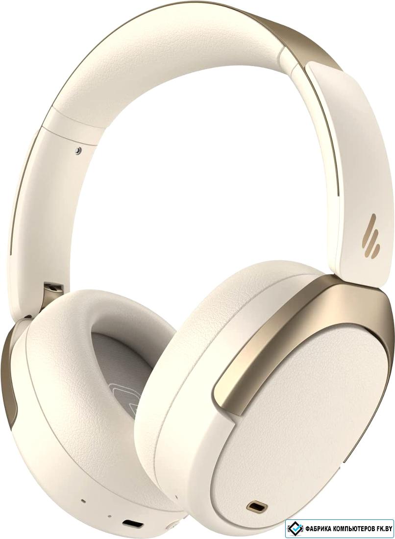 

Наушники Edifier WH950NB, Bluetooth, мониторные, слоновая кость/золотистый