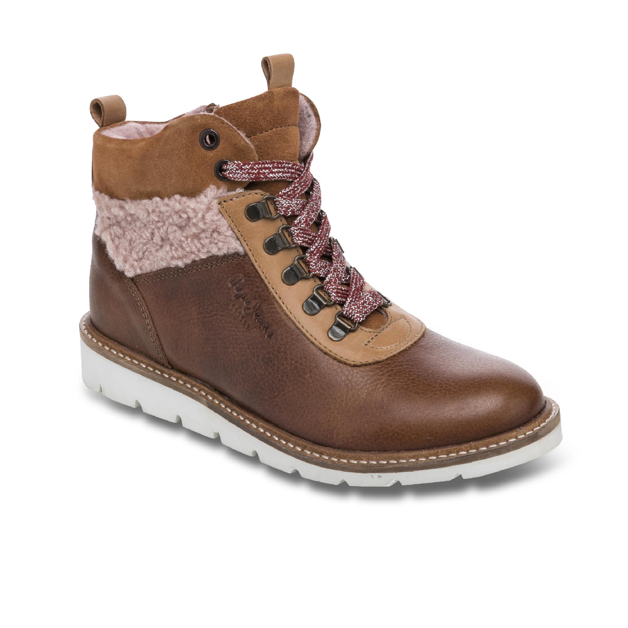 

Ботинки Pepe Jeans London MOON 2.0 LEATHER PGS50119 цв. коньячный р. 34, MOON 2.0 LEATHER PGS50119