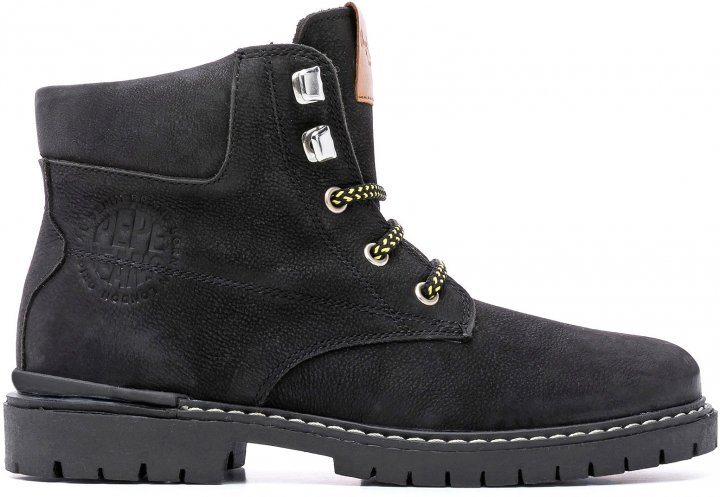 фото Ботинки pepe jeans london combat sport black pbs50074 цв. черный р. 32