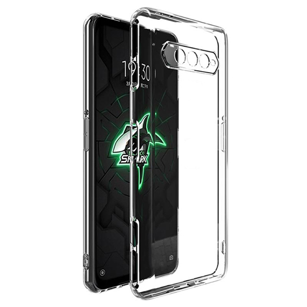 фото Силиконовый чехол для xiaomi black shark 4 tpu 1мм с защитой камеры прозрачный