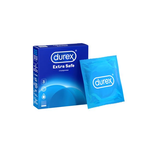 Купить Презервативы Durex Extra Safe 3 шт.