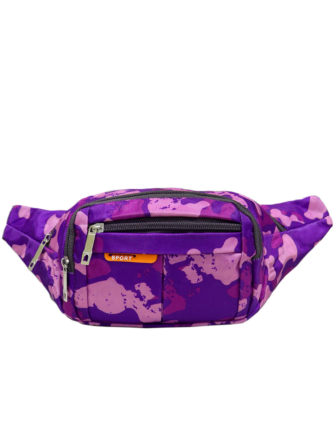Поясная сумка мужская Crystel Eden 1-117, фиолетовый