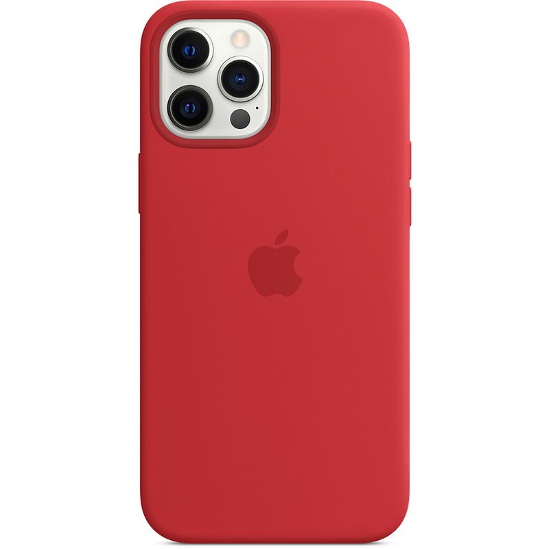 

Клип-кейс Apple Silicone Case with MagSafe для iPhone 12 Pro Max (PRODUCT)RED