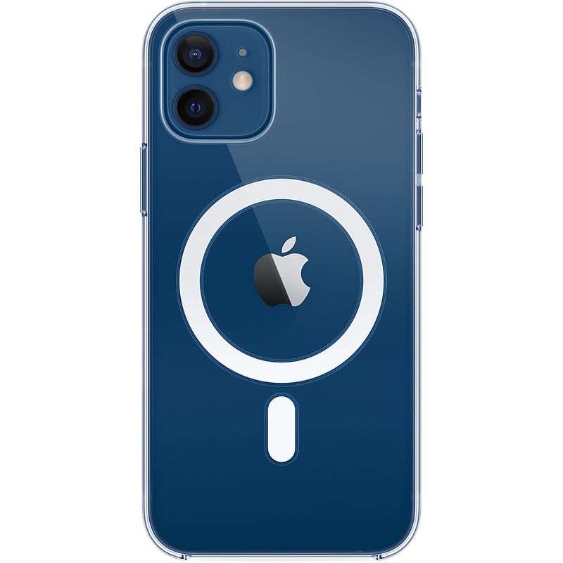 

Клип-кейс Apple Clear Case with MagSafe для iPhone 12/12 Pro прозрачный