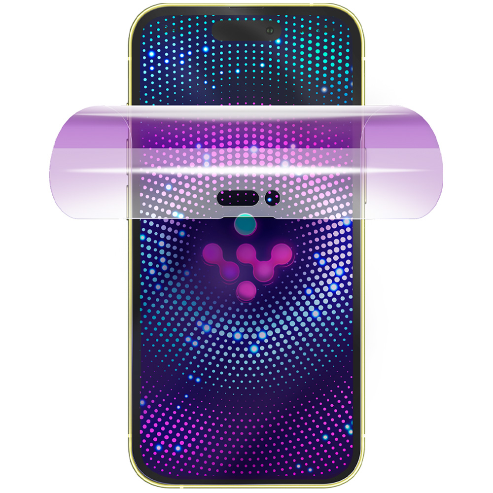 

Гидрогелевая пленка iPhone 14 Pro, iGrape (Анти-blue-ray), Гидрогелевая пленка для iPhone