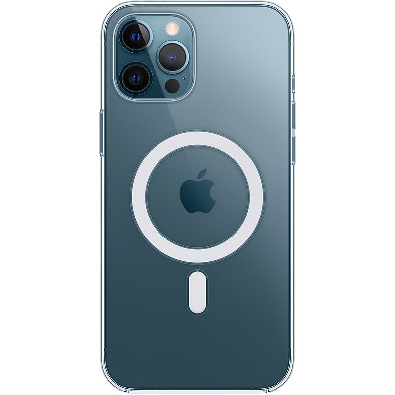 

Клип-кейс Apple Clear Case with MagSafe для iPhone 12 Pro Max прозрачный