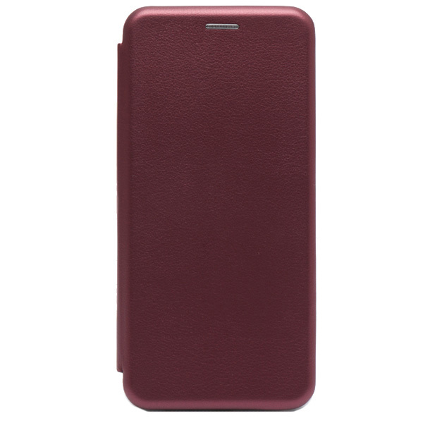 

Чехол книжка для Realme 8i Fashion Case Бордовый, для Realme 8i Бордовый