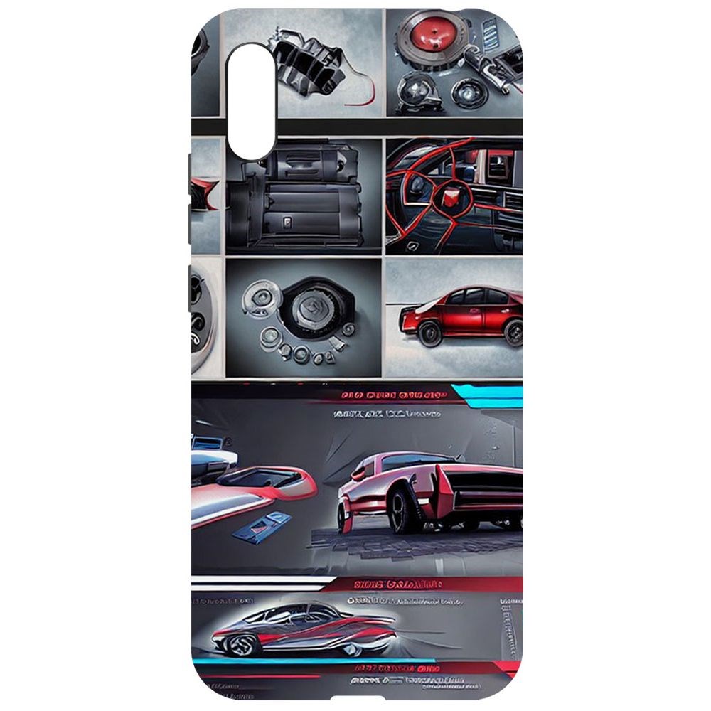 

Чехол-накладка Софт Геймкар для Xiaomi Redmi 9A