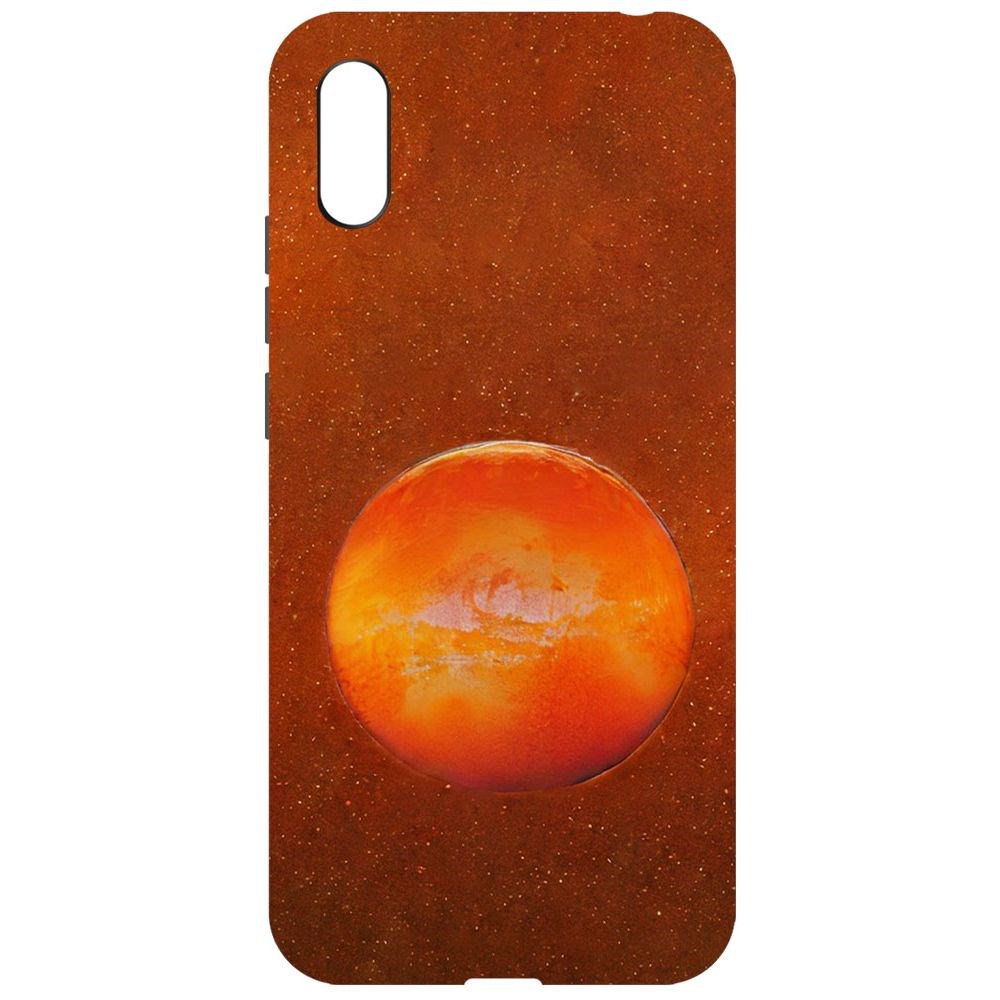 

Чехол-накладка Софт Мандариновый космос для Xiaomi Redmi 9A