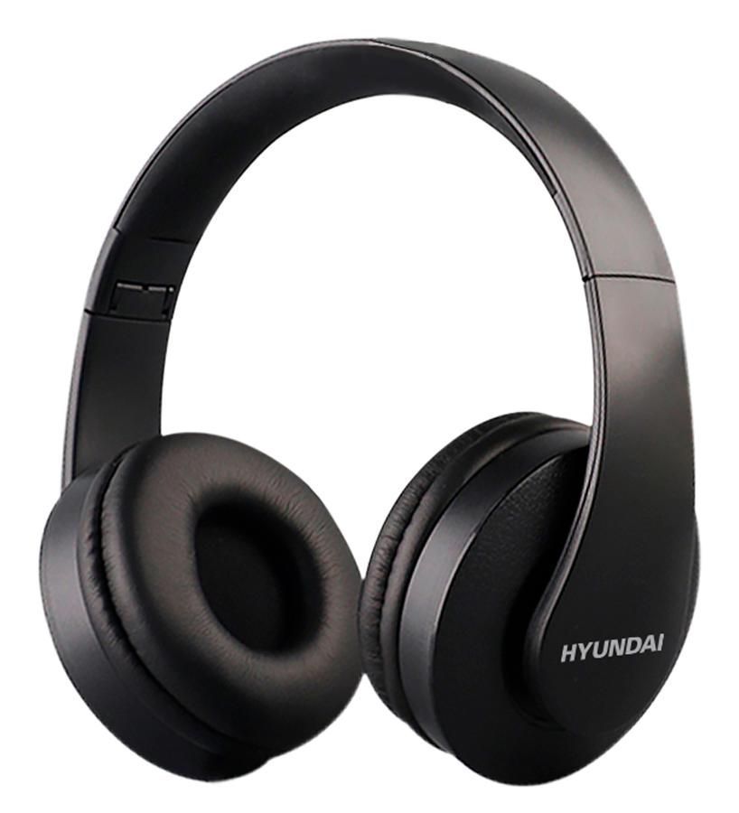 

Наушники Hyundai H-HP102, Bluetooth, накладные, черный