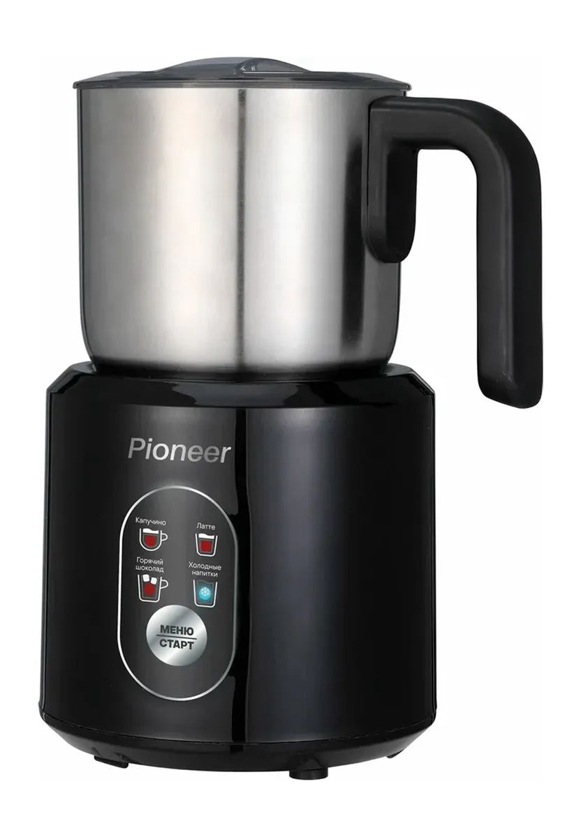 

Капучинатор Pioneer MF102 Silver/Black, Серебристый;черный, MF102