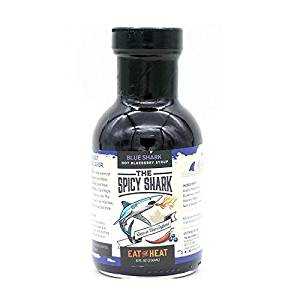 фото Острый соус spicy shark hot blueberry maple syrup