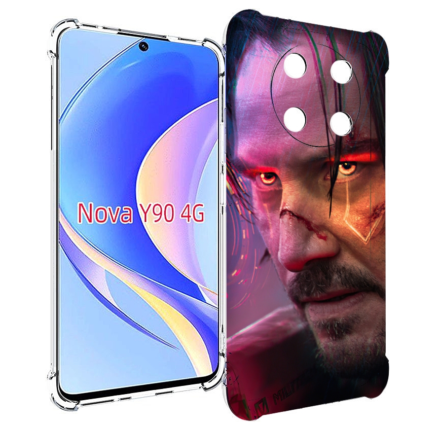 

Чехол MyPads cyberpunk 2077 Джонни Сильверхенд для Huawei Nova Y90 (CTR-LX1), Tocco