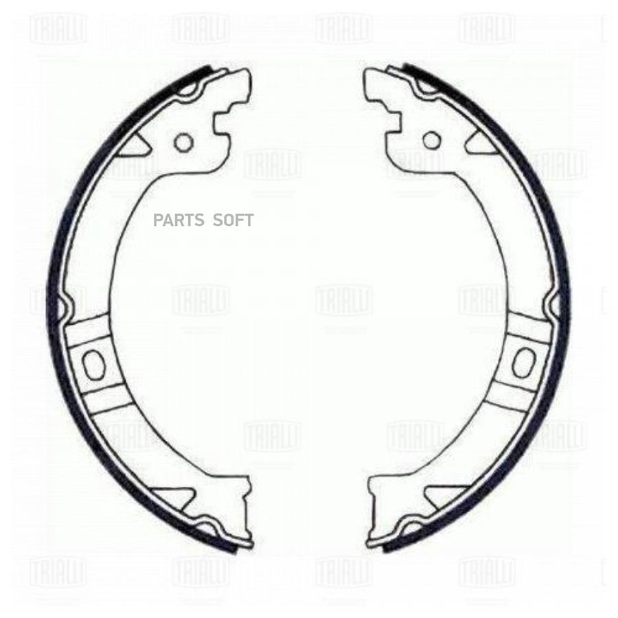 

Тормозные колодки Trialli дисковые GF4625, GF4625