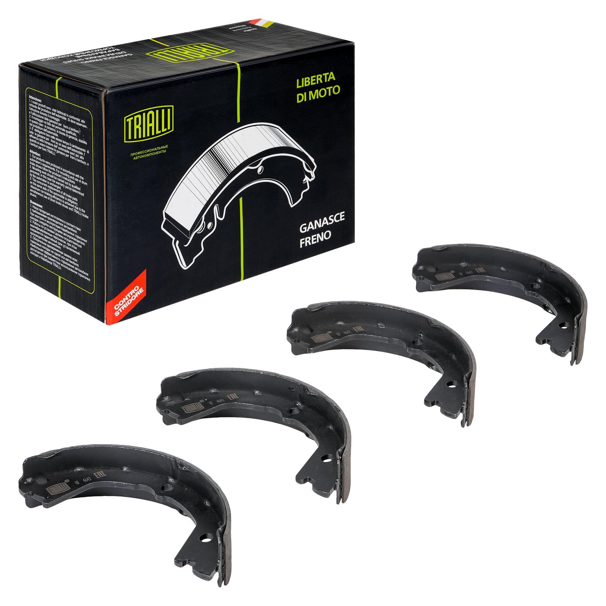 

Тормозные колодки Trialli дисковые GF4642, GF4642