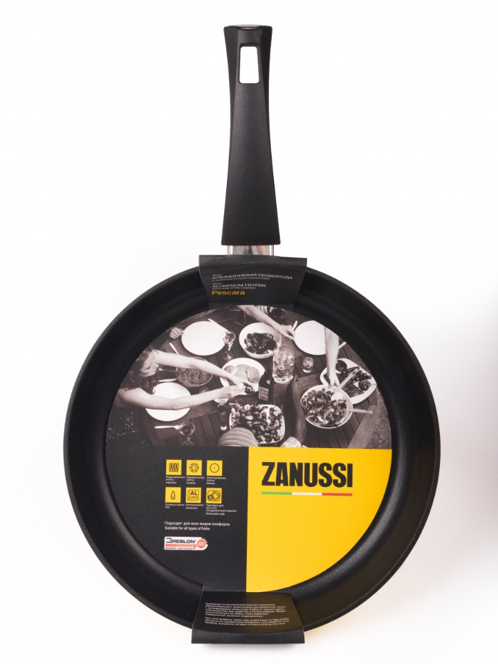 Сковорода универсальная Zanussi Pescara 28 см желтый ZCF53433GF