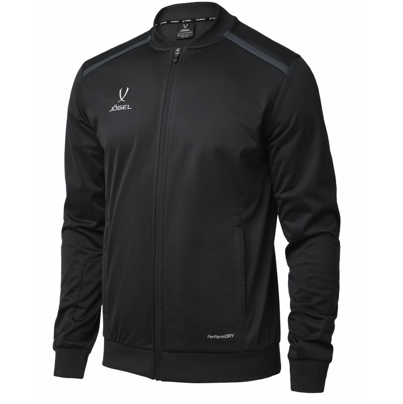 

Толстовка Jogel DIVISION PerFormDRY Pre-match Knit Jacket, черный, детский - YL, УТ-00020942