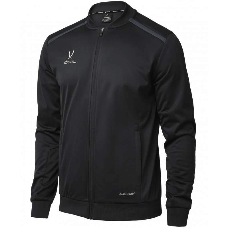 Толстовка Jogel DIVISION PerFormDRY Pre-match Knit Jacket, черный, детский - YL