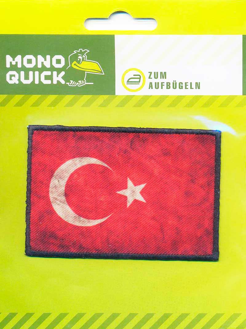 

Термоаппликация Mono Quick (12304) – Флаг Турции винтажный