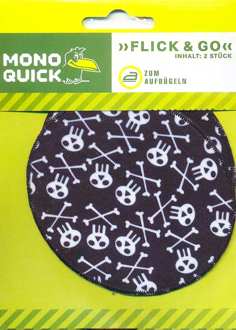 

Термоаппликация Mono Quick (10068) – Заплатки Череп и кости