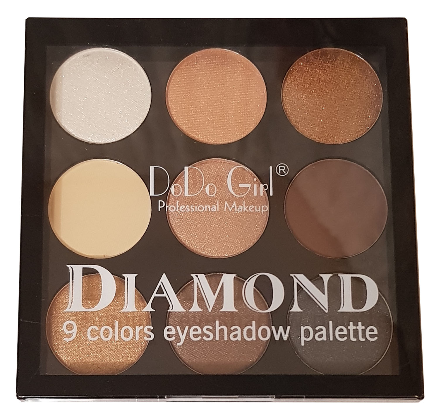Палетка теней для глаз DoDo Girl Diamond Eyeshadow Palette, 9 оттенков, набор 03