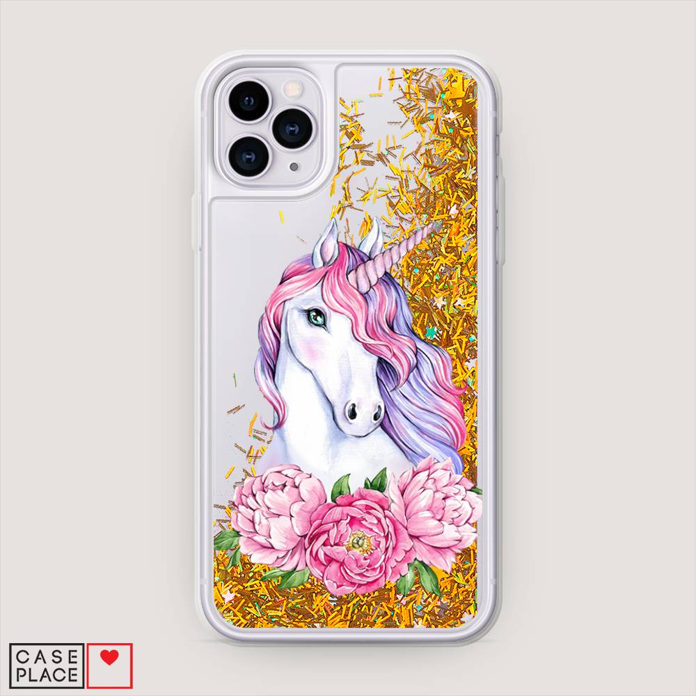 

Чехол Awog на Apple iPhone 11 Pro / Айфон 11 Pro "Единорог с пионами", 12390-1